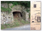 La fornace del Campaccio presso Campo Orlando. Resti della struttura nel 2004.