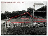 1912 - L'area dove sorger Villa Lina sul promontorio vicino al museo.