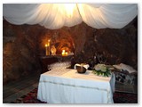 L'interno della Grottina del Franceschi alla Lucciola