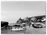 1964 - Gli alberghi lungo la collina del Sorriso  (Foto Alessandro Ercoli) 