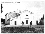 1906 - La chiesina di Sant'Andrea e la caserma della Guardia di Finanza