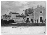1927 - La chiesina e la via Martelli a sinistra (arch.S.Lamioni)