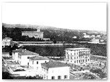 1911 - Il Miramare con i lavori in corso, castello e stazione sono pronti.