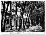 1938 - Il viale della pineta con la a Casa del Fascio