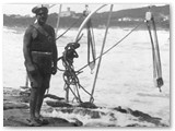 1950 - Libecciata a Crepatura. Bruno Caracciolo proprietario di villa S.Lucia alle Forbici (Arch. Caracciolo Turner)