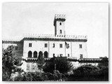 1945 - Il castello Pasquini sede del comando aereo USA operante dall'aeroporto di Vada.