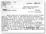 3 Gennaio 1943 - Divieto di riapertura scuole di Castiglioncello per gli allarmi aerei, infatti il 15 giugno 1944 saranno bombardate e distrutte.