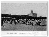 1905 - Militari accampati.