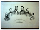1849 - Il Ministero democratico toscano capeggiato da Montanelli e Guerrazzi eletto deputato nel collegio di Rosignano nel nov. 1848