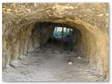 Grotta nell'area delle ex cave Solvay