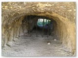 Grotta nell'area delle ex cave Solvay