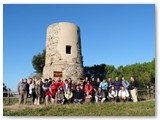 Il Gruppo Trekking al 'Molino a vento'