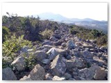 Monte Carvoli: prima cinta muraria 
