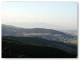 Ampia veduta sul sistema collinare verso Gabbro
