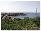 Vista del promontorio dalla collina del Sorriso