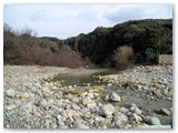 La spiaggia sassosa del Fortullino