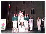 1985 - Premiazione per il Campionato del Mondo al Castello Pasquini.