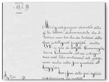 Documenti: 1892 - Dal Prefetto di Pisa al Consigliere del Comune di Rosignano Luigi Berti M.