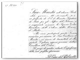 Documenti: 1902 - Dal Ministero dell'Interno al Sindaco Luigi Berti M. nomina a Cavaliere dell'Ordine della Corona d'Italia.