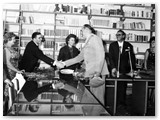Alla Biblioteca Comunale di via del Popolo il saluto del Maresciallo dei CC Orsini