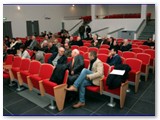 Il pubblico nella sala Don Naldini a Rosignano M.mo