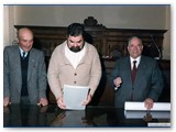 S. Verdiani, sindaco G. Danesin, Console L. Benassi