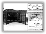 La Baracchina di Roberto Moretti davanti alla portineria dello stabilimento Aniene sin dall'anno 1956 a fare caff e i famosi panini con le acciughe marinate.. 