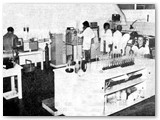 1976 - Il laboratorio di Rosignano della Medicina e Igiene del Lavoro per tutti gli stabilimenti in Italia.