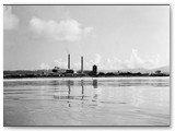 1924 - Vista dal Lillatro, ben visibili i mucchi del carbone.