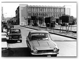 1960 - Piazza Risorgimento nella versione originale su progetto comunale Michetti/Baldi.