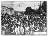 1956 - Il pubblico presente all'inaugurazione (Foto concessa da G. Luppichini)