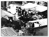 1970 - Il mercato del lunedi in Piazza Monte alla Rena