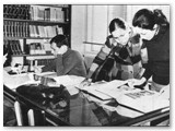 Anni '60 - Studenti in biblioteca
