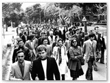 1 maggio 1973 - Manifestazione antifascista. Via E.Solvay.