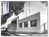 1935 - Caserma della 'Milizia Volontaria Sicurezza Nazionale' (MVSN), Camillo Galligani oggi Stadio Solvay