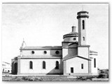 1931 - La nuova chiesa vista da nord
