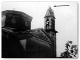 Temporale estivo1969 - Colpita la croce del campanile (Arch.A.Colatarci)