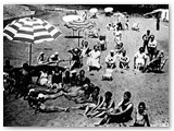 La spiaggia anni '60