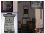 La cappella dedicata alla Madonna di Pompei.