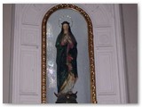 L'Altare dell'Immacolata Concezione sulla parete nord della chiesa.