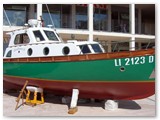 L'Usodimare II restaurato, gi barca di Paolo Panelli