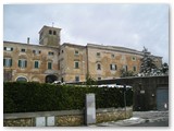 Villa Vestrini sotto la neve