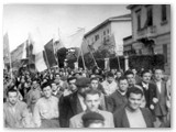 1953 - Manifestazioni di protesta contro la nuova legge elettorale.