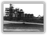 1975 - Impianto Clorometani prima dell'allaccio al metanodotto nazionale