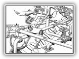 1998 - Ancora A. Pescia raffigura il conduttore esterno ormai polivalente, riduzione da due persone a una.