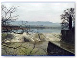 1965 - Lo stramazzo del lago verso il canale scolmatore