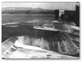 1965 - Lo stramazzo del lago verso il canale scolmatore