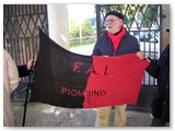 La bandiera della F.A.I. di Piombino 