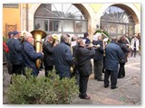 Piazza Gori-ll Gruppo Filarmonico completa la cerimonia in piazza