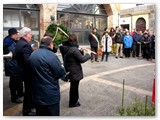 Piazza Gori-ll Gruppo Filarmonico completa la cerimonia in piazza